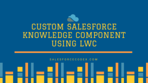 custom salesforce knowledge in lw